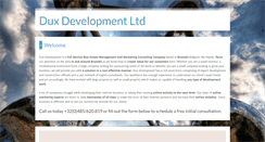 Desktop Screenshot of duxdevelopment.com