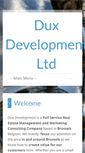 Mobile Screenshot of duxdevelopment.com